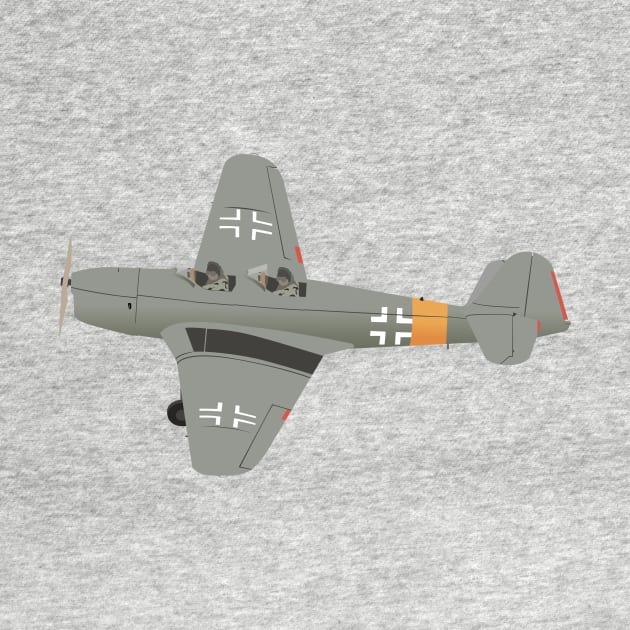 Klemm Kl 35 German WW2 Airplane by NorseTech